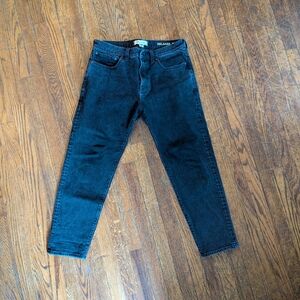 Men's Madewell Black Relaxed Taper Jeans 33 x 30